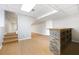 Finished basement with wet bar and shelving at 680 Branch Valley Ct, Roswell, GA 30076