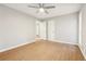 Hardwood floor bedroom with an additional door at 680 Branch Valley Ct, Roswell, GA 30076