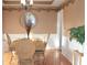 Formal dining room with hardwood floors and chair rail at 100 Meadow Lake Dr, Carrollton, GA 30116
