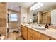 Bathroom features double vanity and a large walk-in shower at 107 Howard Ne St, Atlanta, GA 30317