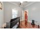 Home office features hardwood floors and neutral walls at 107 Howard Ne St, Atlanta, GA 30317