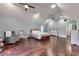 Main bedroom with hardwood floors and ample natural light at 107 Howard Ne St, Atlanta, GA 30317