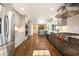 Modern kitchen with stainless steel appliances and granite countertops at 1883 Acuba Ln, Atlanta, GA 30345