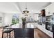 Spacious kitchen featuring a large island and sleek countertops at 632 Graymont Dr, Grayson, GA 30017