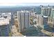 Aerial view of high-rise condo surrounded by a skyline at 325 E Paces Ferry Rd # 2003, Atlanta, GA 30305