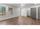Bright bedroom with wood flooring and walk-in closet at 263 Weldon Rd, Palmetto, GA 30268