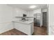 Updated kitchen featuring stainless steel appliances and granite countertops at 263 Weldon Rd, Palmetto, GA 30268