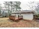 Brick house with a wooden deck and fenced backyard at 3743 Turner Heights Dr, Decatur, GA 30032