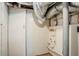 Unfinished basement with plumbing and HVAC systems at 3743 Turner Heights Dr, Decatur, GA 30032