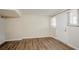 Spacious basement room with wood-look flooring at 3743 Turner Heights Dr, Decatur, GA 30032