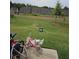 Lush backyard with manicured lawn and patio, perfect for outdoor activities and relaxation at 2502 Polaris Sw Way, Atlanta, GA 30331