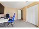 Another bedroom view showing the closet and the door to get into the space at 190 Hembree Forest Cir, Roswell, GA 30076