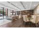 Inviting common area featuring lots of seating, shelving, and dining table at 3481 Ne Lakeside Dr # 1508, Atlanta, GA 30326