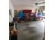 Attached garage with various storage items at 1160 Burning Bush Dr, Loganville, GA 30052