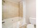 Clean bathroom with a tub and shower at 3614 Main Station Sw Dr, Marietta, GA 30008