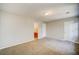 Well-lit bedroom with an ensuite bathroom and a door to the hallway at 3614 Main Station Sw Dr, Marietta, GA 30008