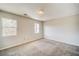 Bright bedroom with neutral walls and carpet at 3614 Main Station Sw Dr, Marietta, GA 30008