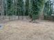 Large backyard with a wooden fence at 1970 Wells Sw Dr, Atlanta, GA 30311