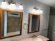 Bathroom with double vanity and granite countertops at 1970 Wells Sw Dr, Atlanta, GA 30311