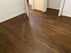 Dark hardwood floors in spacious bedroom at 1970 Wells Sw Dr, Atlanta, GA 30311