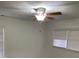 Bright bedroom with ceiling fan and window at 1970 Wells Sw Dr, Atlanta, GA 30311