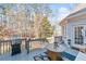 Relaxing deck with built-in seating and grill at 2311 Shoreline Pkwy, Villa Rica, GA 30180