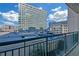 City views from private balcony at 3040 Peachtree Rd # 614, Atlanta, GA 30305