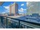 Enjoy city views from this spacious balcony at 3040 Peachtree Rd # 614, Atlanta, GA 30305