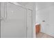 Shower with glass enclosure in bathroom at 3040 Peachtree Rd # 614, Atlanta, GA 30305