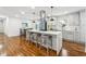 Modern kitchen with large island and stainless steel appliances at 1464 Sanden Ferry Dr, Decatur, GA 30033