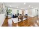 Spacious living room with hardwood floors and open floor plan at 1464 Sanden Ferry Dr, Decatur, GA 30033