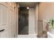 Basement bathroom with a large walk-in shower at 5220 Sunset Trl, Marietta, GA 30068