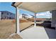 View of backyard from covered patio at 1569 High Falls Ln, Grayson, GA 30017