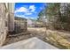 Backyard featuring a concrete patio and fenced yard at 2056 Wildflower Way, Conyers, GA 30012
