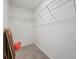 Spacious walk-in closet with wire shelving for organized storage at 2056 Wildflower Way, Conyers, GA 30012
