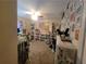 Bedroom with shelving and fan at 3321 Border Dr, Stone Mountain, GA 30087