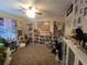 Bedroom with shelving and fan at 3321 Border Dr, Stone Mountain, GA 30087