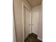 Hallway with white doors and wood-look flooring at 3321 Border Dr, Stone Mountain, GA 30087