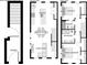 Three-story floor plan showcasing a primary bedroom, other bedrooms, and multiple bathrooms at 1074 Crest Se Cir, Atlanta, GA 30312