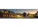 Community of charming homes at sunset at 386 10Th Unit 57 St, Auburn, GA 30011