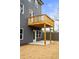 Elevated wooden deck overlooking the backyard at 386 10Th Unit 57 St, Auburn, GA 30011