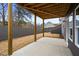 Covered patio with concrete flooring and a fenced backyard at 386 10Th Unit 57 St, Auburn, GA 30011
