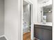 Bathroom features vanity, tub, and shower at 386 10Th Unit 57 St, Auburn, GA 30011