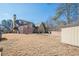 Large backyard with shed and partially visible pool at 4824 Archer Pl, Acworth, GA 30101