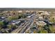 Aerial view of a town with roads and buildings at 3051 Maple Ln, Alpharetta, GA 30009