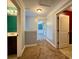 Hallway with carpet and access to bedrooms at 245 George Wynn Rd, Palmetto, GA 30268