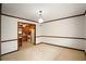 Bright dining room with a view into the kitchen at 1836 Poinsetta Dr, Acworth, GA 30102