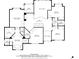Detailed second floor plan showcasing the layout including primary bedroom, bathroom and additional bedrooms at 785 Charleston Dr, Roswell, GA 30075