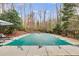 Covered pool with lounge chairs offering a private retreat in a serene setting at 785 Charleston Dr, Roswell, GA 30075