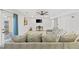 Spacious Gathering room with sectional sofa and backyard access at 2858 Spring Villa Se Ln, Smyrna, GA 30080